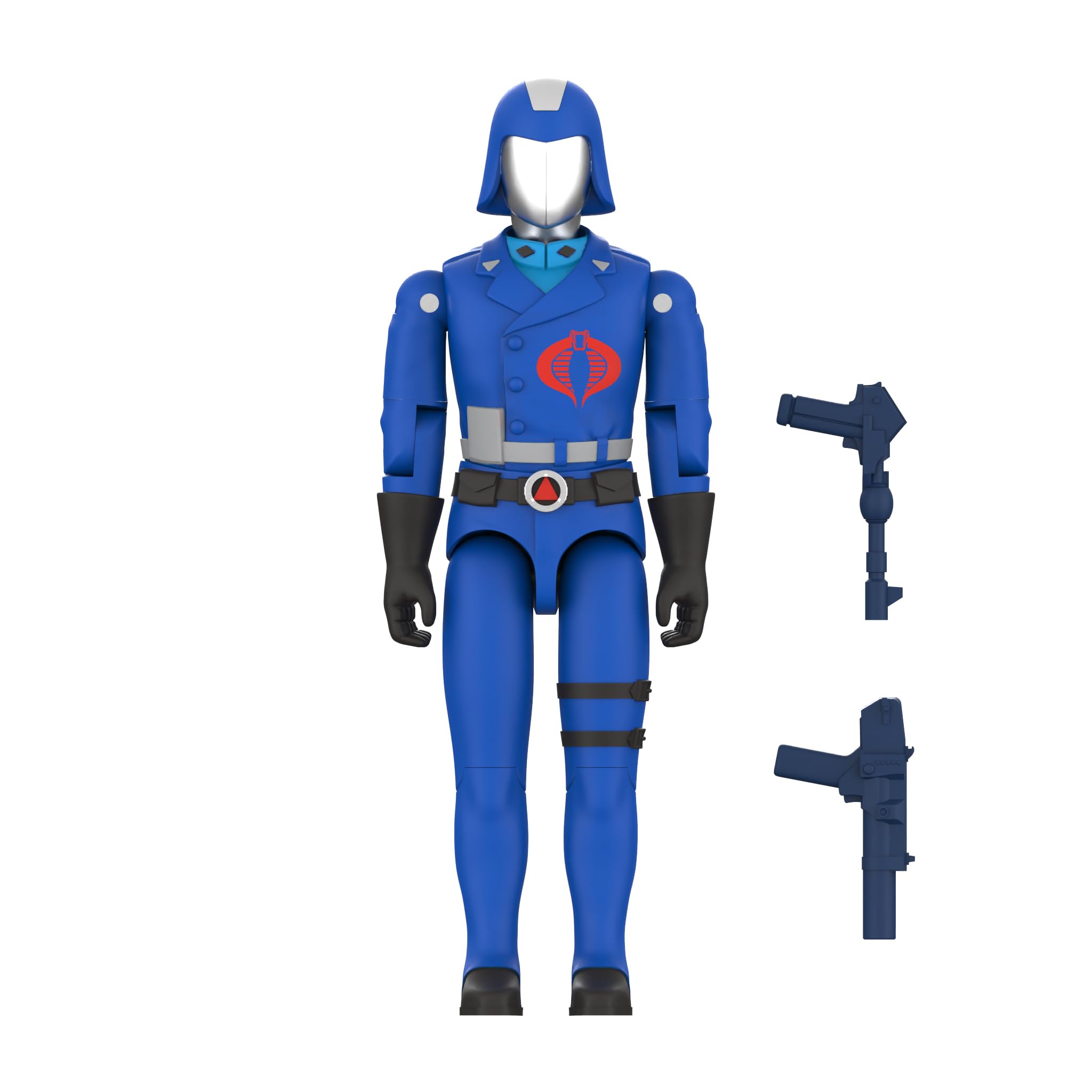 Amazon.com: Super7 Reaction+ G.I. Joe Cobra Commander (Cartoon